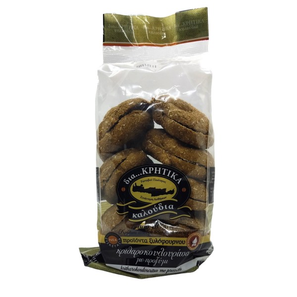 Κριθαροκουλουρίτσα με προζύμι "Δια...κρητικά καλούδια"