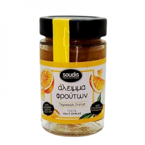 Άλειμμα πορτοκάλι χ.ζ.230γρ.SOUDIS