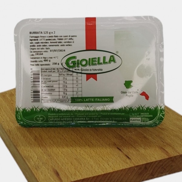 Burrata 250gr. GIOIELLA