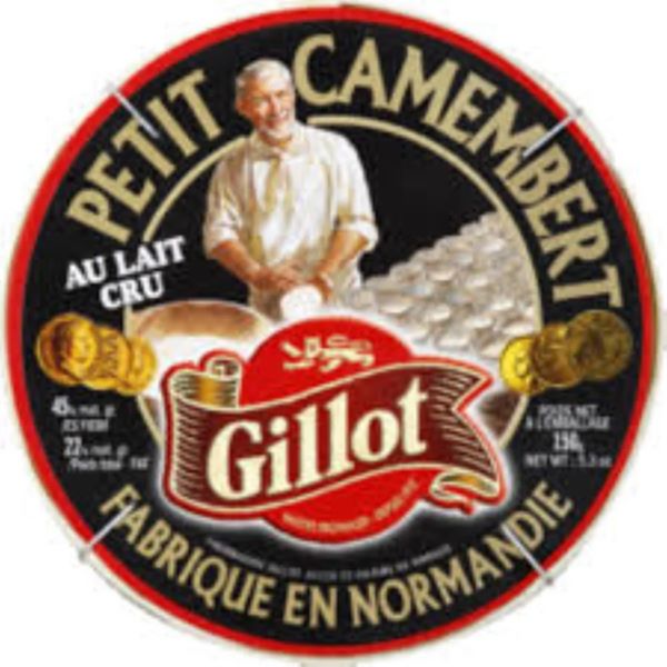 Camembert lait cru 150gr GILLOT