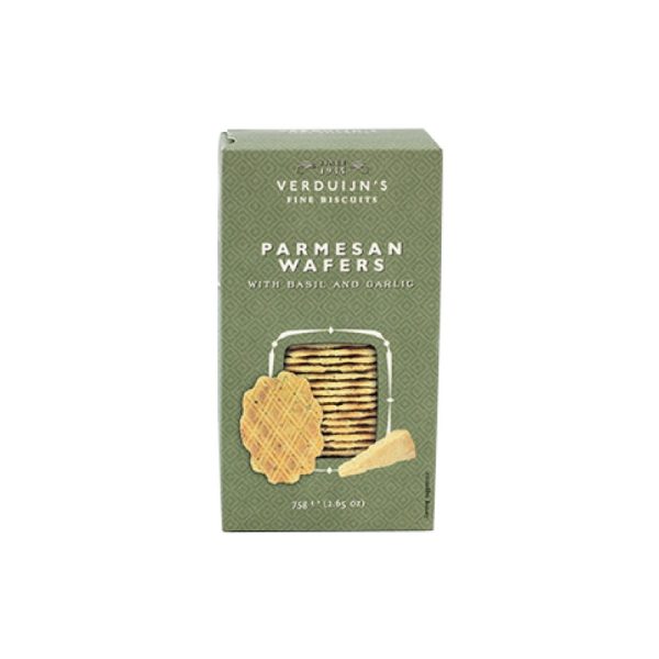 Wafers παρμεζάνα σκόρδο βασιλικό