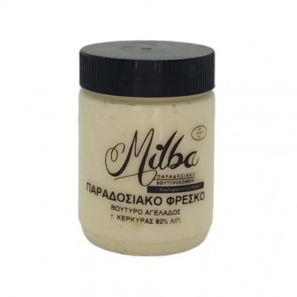 Βούτυρο αγελαδινό τ.Κερκύρας 82%λιπ.200γρ.MILBA