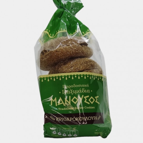 Κριθαροκουλούρα Κρήτης 600γρ.ΜΑΝΟΥΣΟΣ