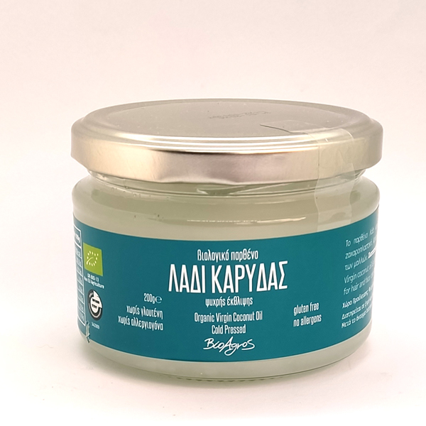 Λάδι Καρύδας ΒΙΟ 200γρ.ΒΙΟΑΓΡΟΣ