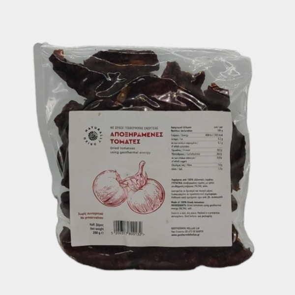 Τομάτες αποξηραμένες 200γρ.ΓΕΩΘΕΡΜΙΚΗ