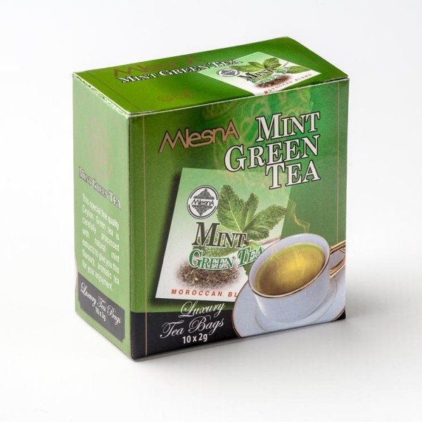 Τσάι πράσινο μέντα 10 φακελ.