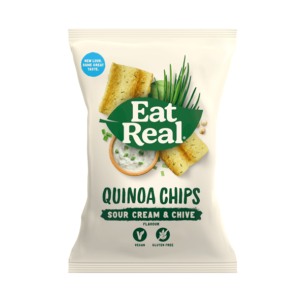QUINOA CHIPS SOUR CREAM CHIVE 80gr.
