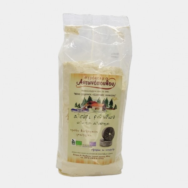 Αλεύρι ΒΙΟ ρεβυθιού ολικής άλεσης 1κγρ.ΑΝΤΩΝΟΠΟΥΛΟΣ