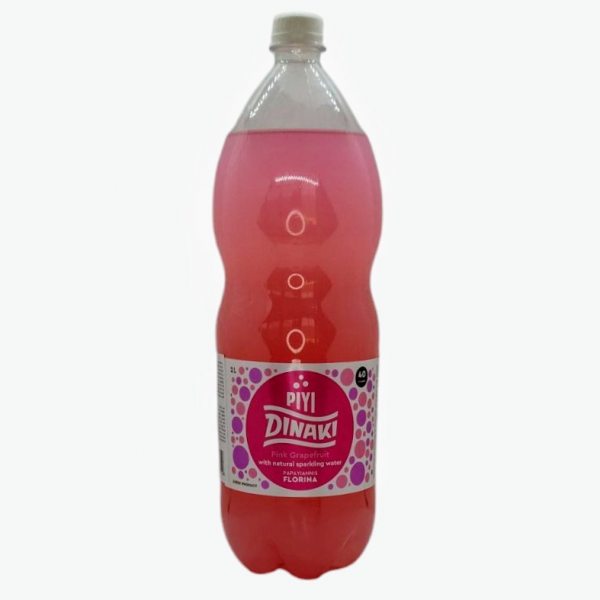 Ξινό νερό Φλώρινας με ροζ grapefruit 2lt ΝΤΙΝΑΚΗΣ