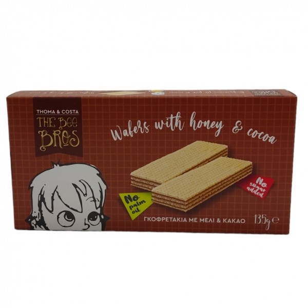 Γκοφρετάκια μέλι κακάο THE BEE BROS
