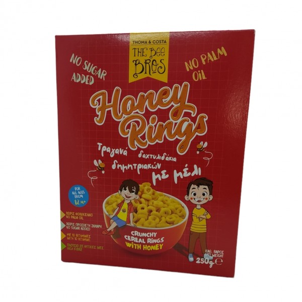Δαχτυλιδάκια δημητριακών με μέλι THE BEE BROS